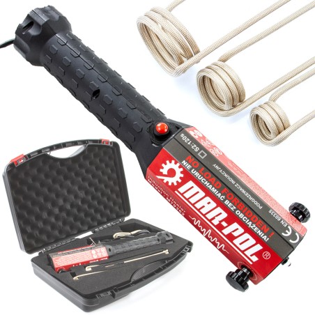 Riscaldatore a Induzione Portatile | 1100W | Bobine Ø25, 30, 45 mm | Bobina ad U 600 mm | con Valigetta